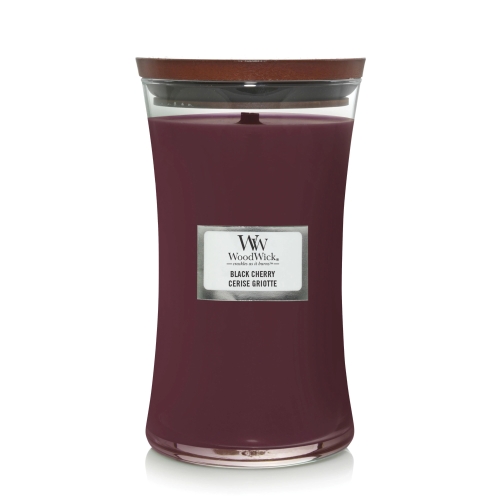 Black Cherry Woodwick Candle Large