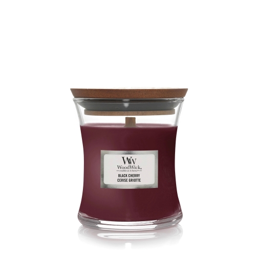 Black Cherry Woodwick Candle Medium