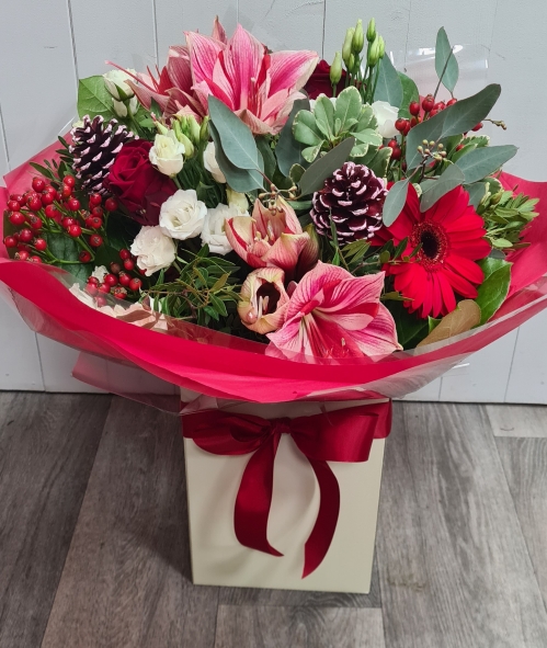 Crimson Noel Bouquet