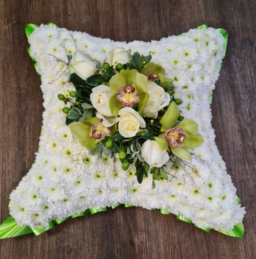 Serenity Orchid Cushion