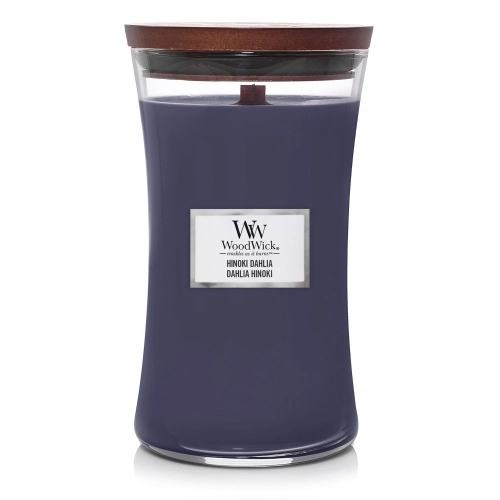 Hinoki Dahlia Woodwick Candle Large