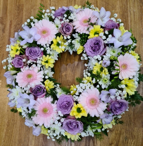 PASTEL SERENITY WREATH