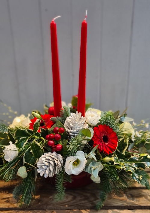 Rustic Elegance Christmas Table