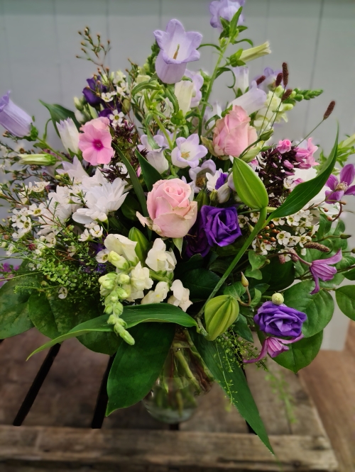 SUMMER FLOWERS IN A VASE