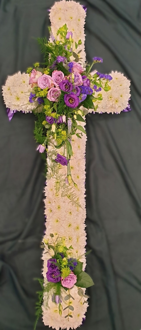 Tranquil Lilac Cross Tribute