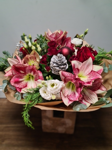 Festive Elegance Christmas Bouquet