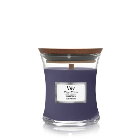 Hinoki Dahlia Woodwick Candle Mini